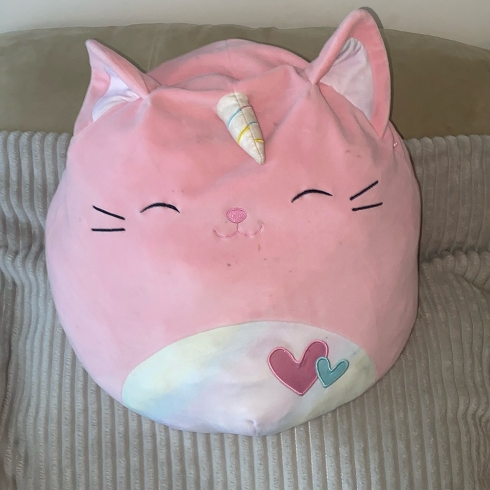 KellyToy Squishmallows  Caticorn  Plush Toy Sz M